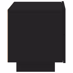 VidaXL 836778 nightstand/bedside table Black - Additional view 8