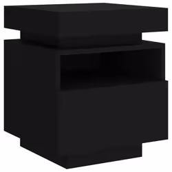 VidaXL 836786 nightstand/bedside table Black - Additional view 5