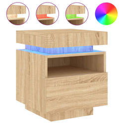 VidaXL 836788 nightstand/bedside table Oak