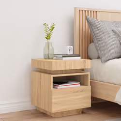 VidaXL 836788 nightstand/bedside table Oak