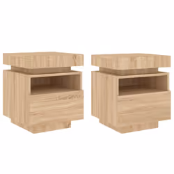 VidaXL 836789, Oak, Wood, 400 mm, 390 mm, 485 mm, 2 pc(s)