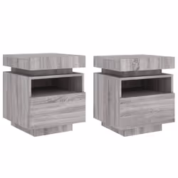 VidaXL 836795, Oak, Wood, 400 mm, 390 mm, 485 mm, 2 pc(s)
