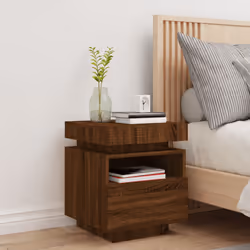 VidaXL 836796 nightstand/bedside table Oak