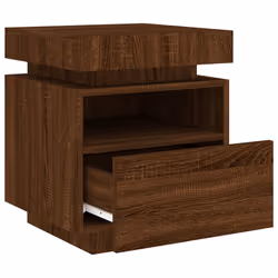 VidaXL 836796 nightstand/bedside table Oak - Additional view 6