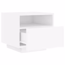 VidaXL 836799 nightstand/bedside table White - Additional view 6