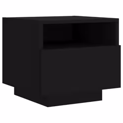 VidaXL 836800 nightstand/bedside table Black - Additional view 5