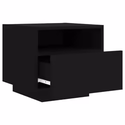 VidaXL 836800 nightstand/bedside table Black - Additional view 6