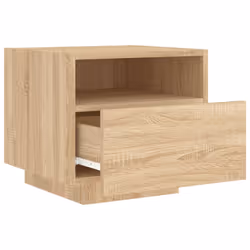 VidaXL 836802 nightstand/bedside table Oak - Additional view 6