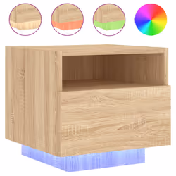 VidaXL 836803 nightstand/bedside table Oak - Additional view 5