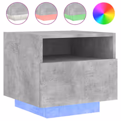 VidaXL 836804, Concrete colour, Wood, 400 mm, 390 mm, 370 mm, 1 pc(s)