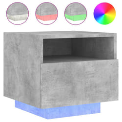 VidaXL 836804 nightstand/bedside table Concrete colour