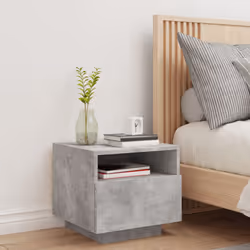 VidaXL 836804 nightstand/bedside table Concrete colour