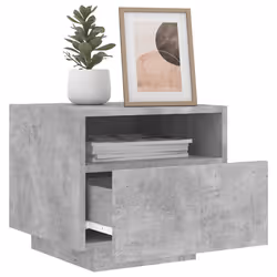 VidaXL 836804 nightstand/bedside table Concrete colour - Additional view 4