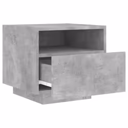 VidaXL 836805 nightstand/bedside table Concrete colour - Additional view 6