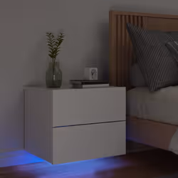VidaXL 836812 nightstand/bedside table White