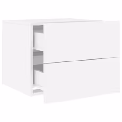 VidaXL 836812 nightstand/bedside table White - Additional view 6