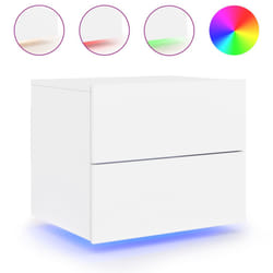 VidaXL 836813 nightstand/bedside table White