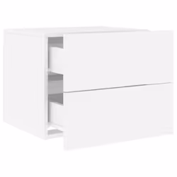 VidaXL 836813 nightstand/bedside table White - Additional view 6