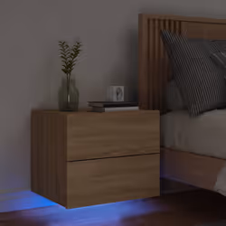 VidaXL 836816 nightstand/bedside table Oak