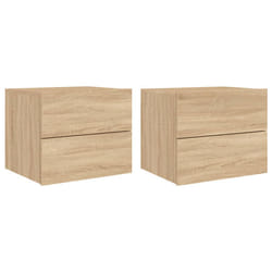 VidaXL 836817 nightstand/bedside table Oak