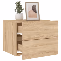 VidaXL 836817 nightstand/bedside table Oak - Additional view 4