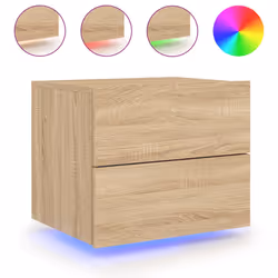 VidaXL 836817 nightstand/bedside table Oak - Additional view 5