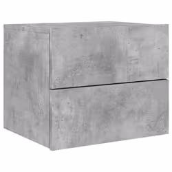 VidaXL 836818 nightstand/bedside table Concrete colour