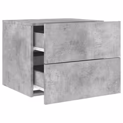 VidaXL 836818 nightstand/bedside table Concrete colour - Additional view 6