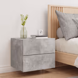 VidaXL 836819 nightstand/bedside table Concrete colour - Additional view 4