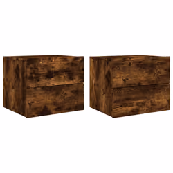 VidaXL 836821, Oak, Wood, 500 mm, 390 mm, 410 mm, 2 pc(s)