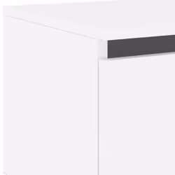 vidaXL Wall-mounted Bedside Cabinets with LED Lights Nightstand Wall Units - white, 1 pcs - Additional view 9