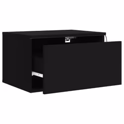 VidaXL 836828 nightstand/bedside table Black - Additional view 6