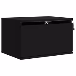 VidaXL 836829 nightstand/bedside table Black - Additional view 6