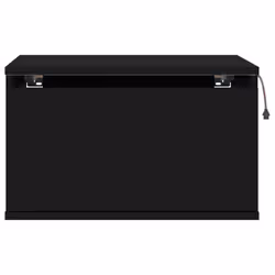 VidaXL 836829 nightstand/bedside table Black - Additional view 8