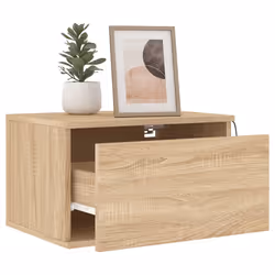 VidaXL 836831 nightstand/bedside table Oak - Additional view 5