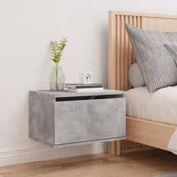 VidaXL 836832 nightstand/bedside table Concrete colour - Additional view 4