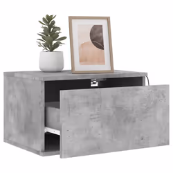 VidaXL 836833 nightstand/bedside table Concrete colour - Additional view 4