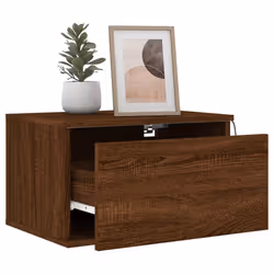 VidaXL 836839 nightstand/bedside table Oak - Additional view 4