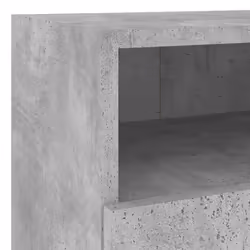 vidaXL TV Wall Cabinets Floating TV Unit 2 pcs Concrete Grey Engineered Wood - Additional view 10
