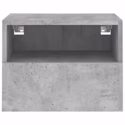 vidaXL TV Wall Cabinets Floating TV Unit 2 pcs Concrete Grey Engineered Wood - Additional view 7