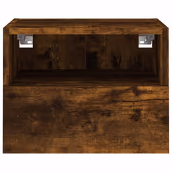 vidaXL TV Wall Cabinet Floating TV Unit TV Cabinet Smoked Oak Engineered Wood - Additional view 6