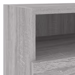 vidaXL TV Wall Cabinets Floating TV Unit 2 pcs Grey Sonoma Engineered Wood - Additional view 10