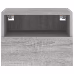 vidaXL TV Wall Cabinets Floating TV Unit 2 pcs Grey Sonoma Engineered Wood - Additional view 7