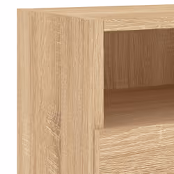 vidaXL TV Wall Cabinet Wall-mounted TV Cabinet Sonoma Oak Engineered Wood - Additional view 10