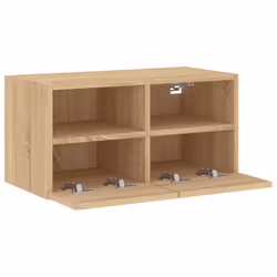 vidaXL TV Wall Cabinet Wall-mounted TV Cabinet Sonoma Oak Engineered Wood - Additional view 6
