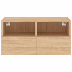 vidaXL TV Wall Cabinet Wall-mounted TV Cabinet Sonoma Oak Engineered Wood - Additional view 7