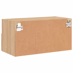 vidaXL TV Wall Cabinet Wall-mounted TV Cabinet Sonoma Oak Engineered Wood - Additional view 9
