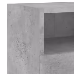 vidaXL TV Wall Cabinet Wall-mounted TV Cabinet Concrete Grey Engineered Wood - Additional view 10