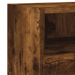 vidaXL TV Wall Cabinet Wall-mounted TV Cabinet Smoked Oak Engineered Wood - Additional view 10