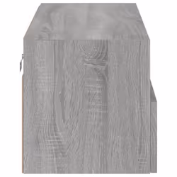 vidaXL TV Wall Cabinet Wall-mounted TV Cabinet Grey Sonoma Engineered Wood - Additional view 8